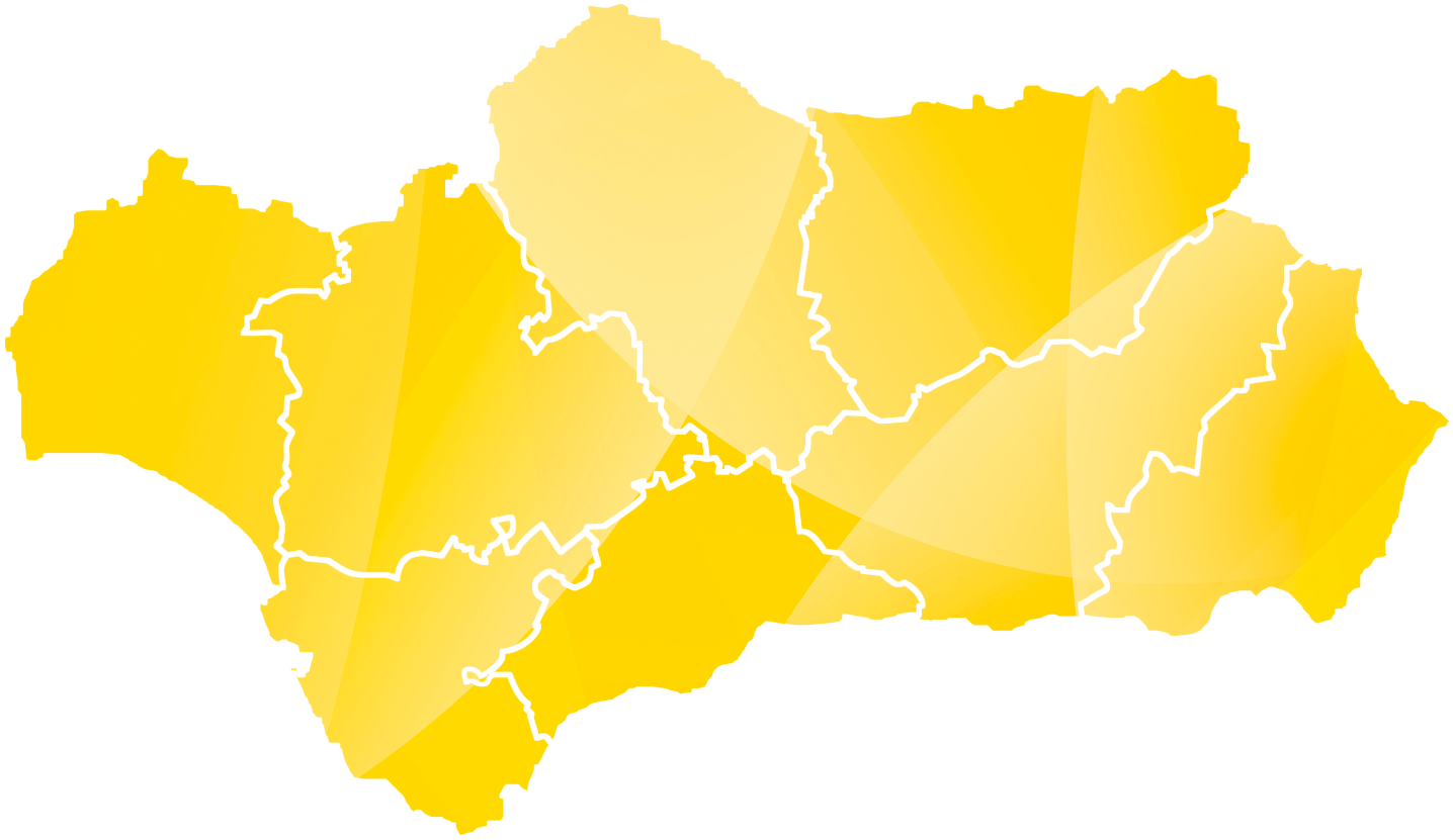 Mapa de Andalucía