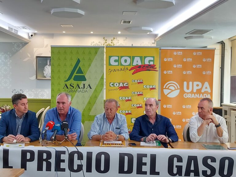 Las OPAS y Cooperativas de Granada piden medidas que palíen el alto coste del gasóleo y la electricidad